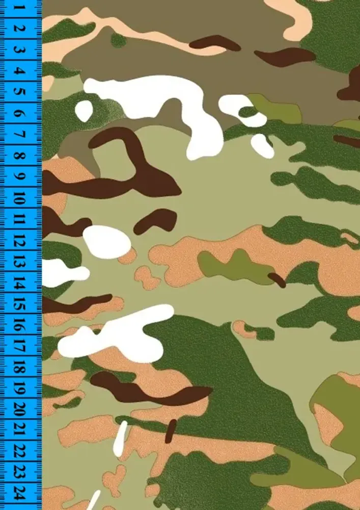 Кулирная гладь, рулон, 100% х/б, 130-145 г/м2, 185 см, камуфляж
