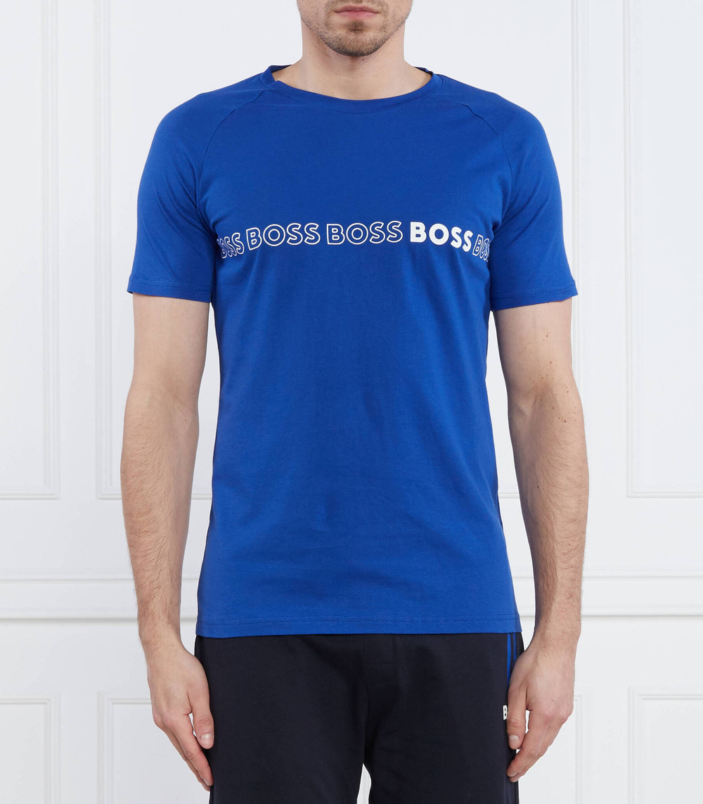 Футболка BOSS BLACK - индиговой(50491696)
