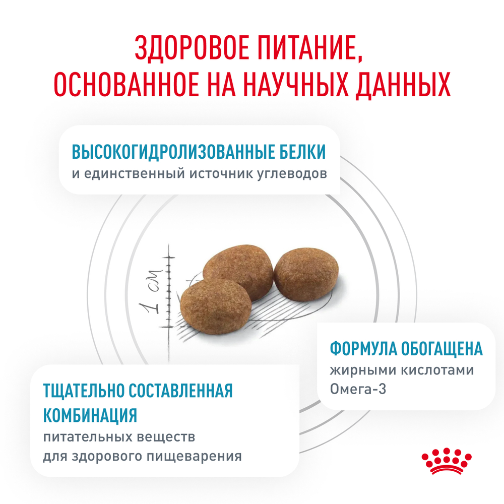 Royal Canin Hypoallergenic Canine Гипоаллердженик канин Корм сухой диета для взрослых собак при пищевой аллергии 7кг