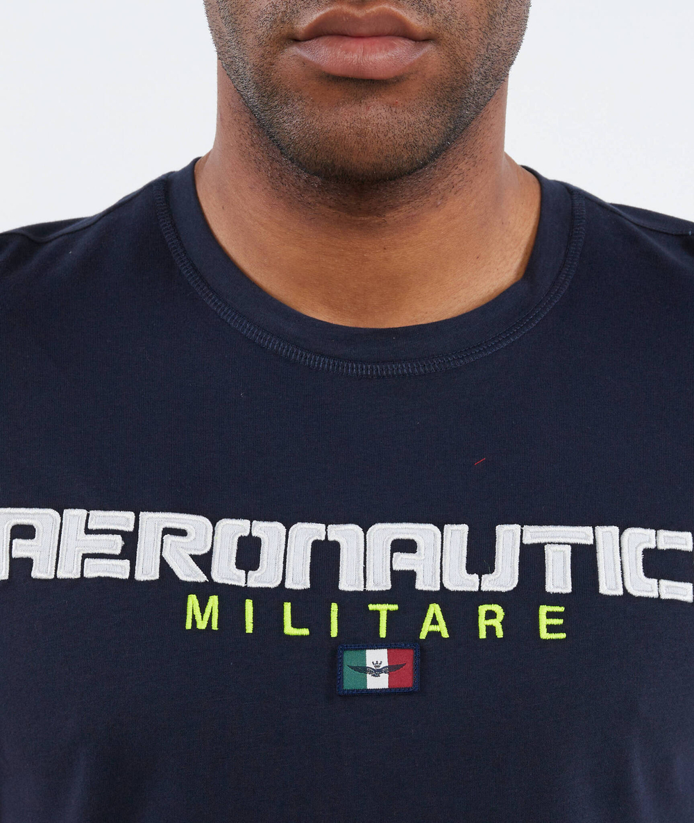 Футболка Aeronautica Militare - темно-синий(TS2064J602)