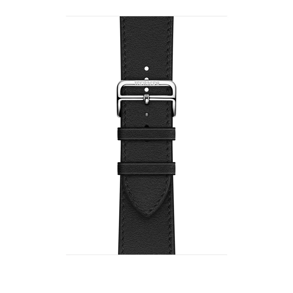 Apple Watch Series 8 Hermes 45mm, черный ремешок с раскладывающейся застежкой