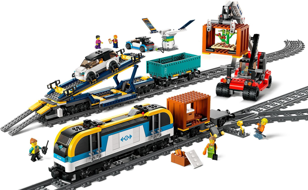 Конструктор LEGO Train 60336 Грузовой поезд