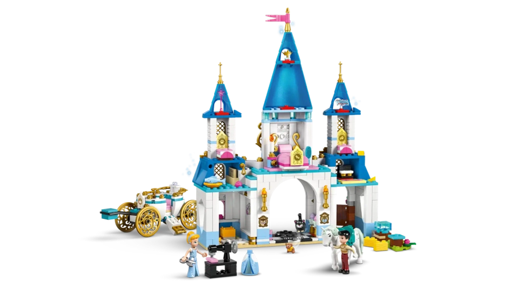 Конструктор LEGO Disney 43275 Замок Золушки и конная карета