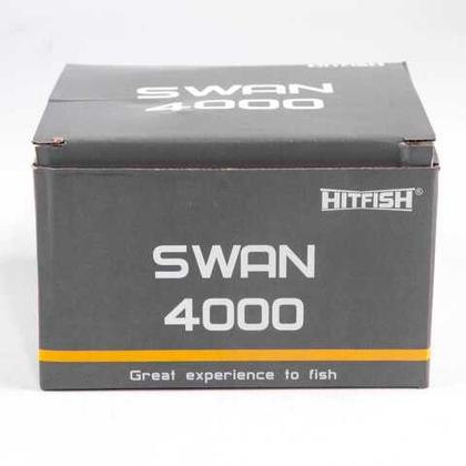 Катушка безынерционная HitFish Swan (4000, 4+1BB, мет. шпуля)