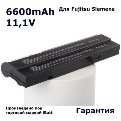 Аккумулятор iBatt 6600mAh, для Uniwill UN255 3S4400-S1S1-02 3S4400-F1P1-02 3S4400-G1P1-02