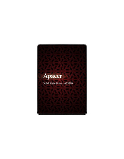 Apacer SSD PANTHER AS350X 128Gb SATA 2.5" 7mm, R560/W540 Mb/s, IOPS 80K, MTBF 1,5M, 3D NAND, Retail (AP128GAS350XR-1)