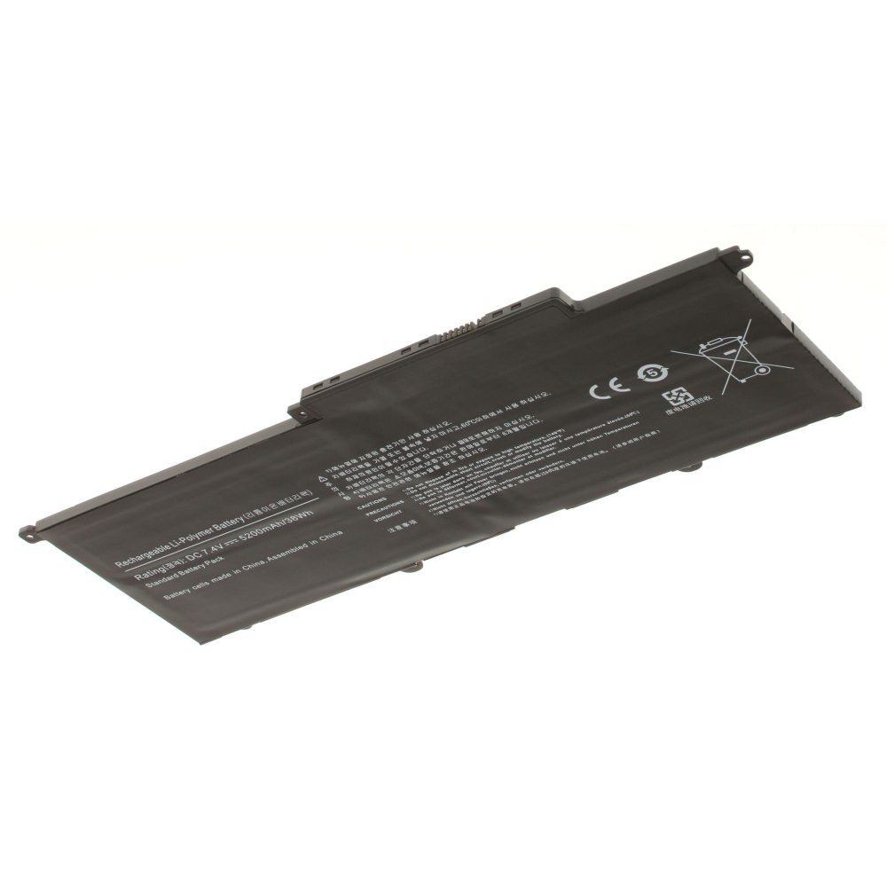 Аккумулятор AnyBatt 5200mAh для ноутбука Samsung 900X3C, 900X3E (AA-PBXN4AR, AA-PLXN4AR)