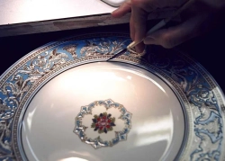 Wedgwood Тарелка Wedgwood Prestige Astbury Black 23см глубокая WW-50100501012