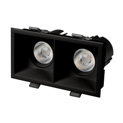 Светильник MS-FLOW-BUILT-S157x85-2x6W Day4000 (BK, 15 deg, 230V) (Arlight, IP20 Металл, 5 лет) 061261