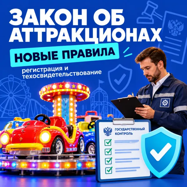 Закон об аттракционах. Новые правила Закон об аттракционах. Новые правила