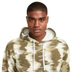 Мужская теннисная кофта Nike Court Fleece Tennis Hoodie - зеленый