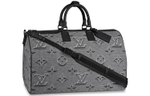 LOUIS VUITTON Reversible Keepall Bandouliere Monogram 3D 50 Rainbow/Gray/Black