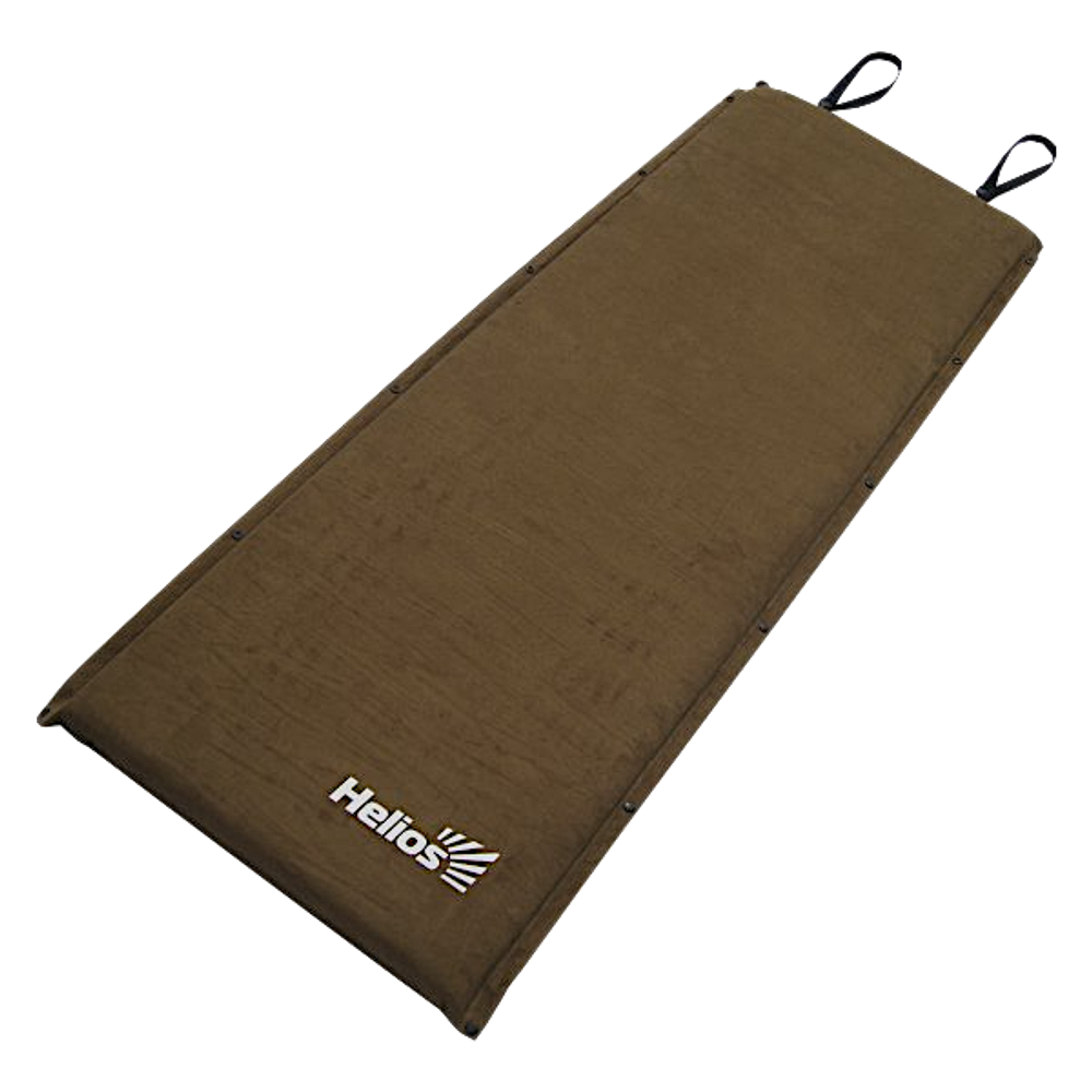 Коврик Самонадув. Helios HS Коричневый Suede Polyester до 140кг в чехле -