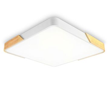 Потолочный светодиодный светильник 45W 5000K FZ1313 WH/LW белый/светлое дерево Orbital Design Ambrella