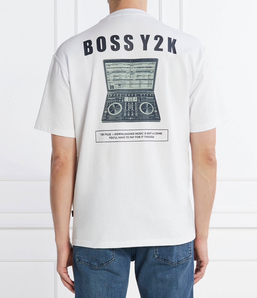 Футболка TeeMusicY2K BOSS ORANGE - белый(50510218)