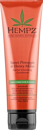 Увлажняющий кондиционер "Сладкий ананас и медовая дыня" HEMPZ Sweet Pineapple & Honey Melon Volumizing Conditioner 265 мл