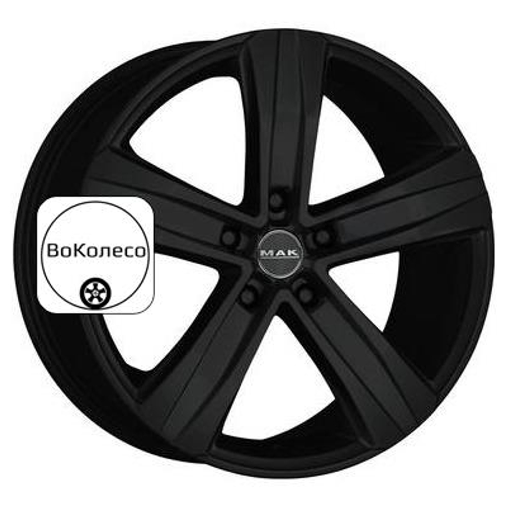 6,5x16/5x160 ET60 D65,1 Stone 5 3 Gloss Black MAK
