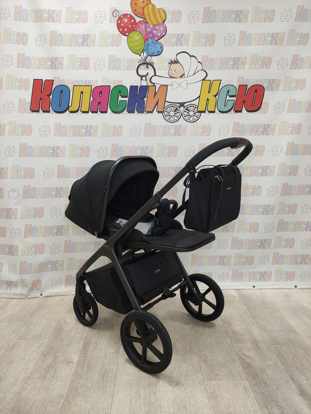 Коляска модульная Carrello Vector CRL-6551 Shadow Black 2025