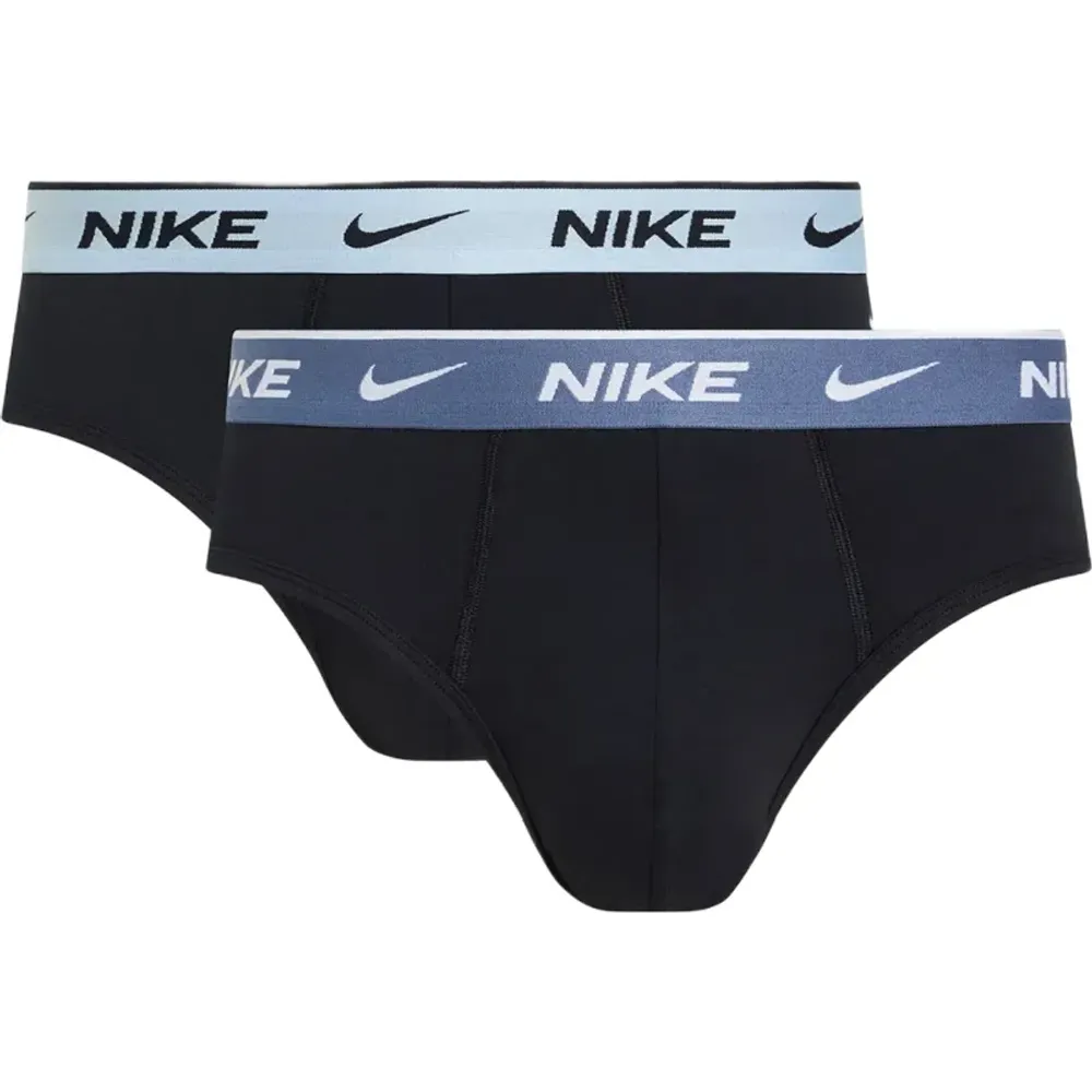 Мужские спортивные боксеры Nike Essential Cotton Stretch 2P - navy/dark grey