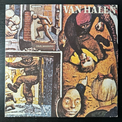 Van Halen ‎– Fair Warning (Япония 1981г.)