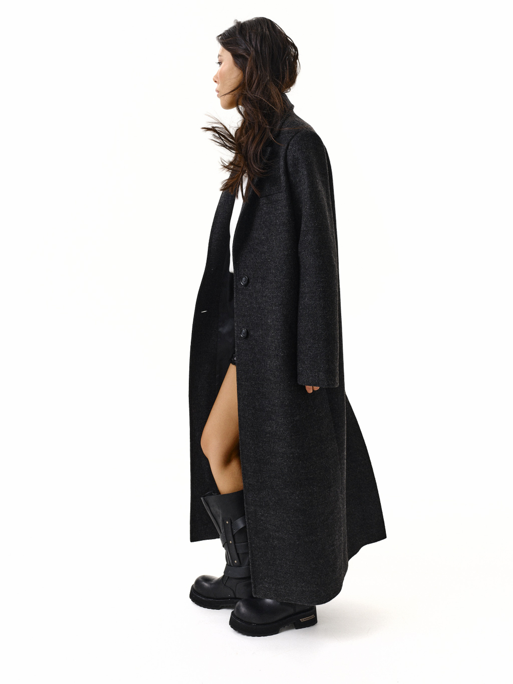 COAT MELANGE ESME
