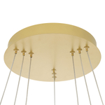 Citilux Дуэт CL719652 LED Люстра подвесная с пультом Золото