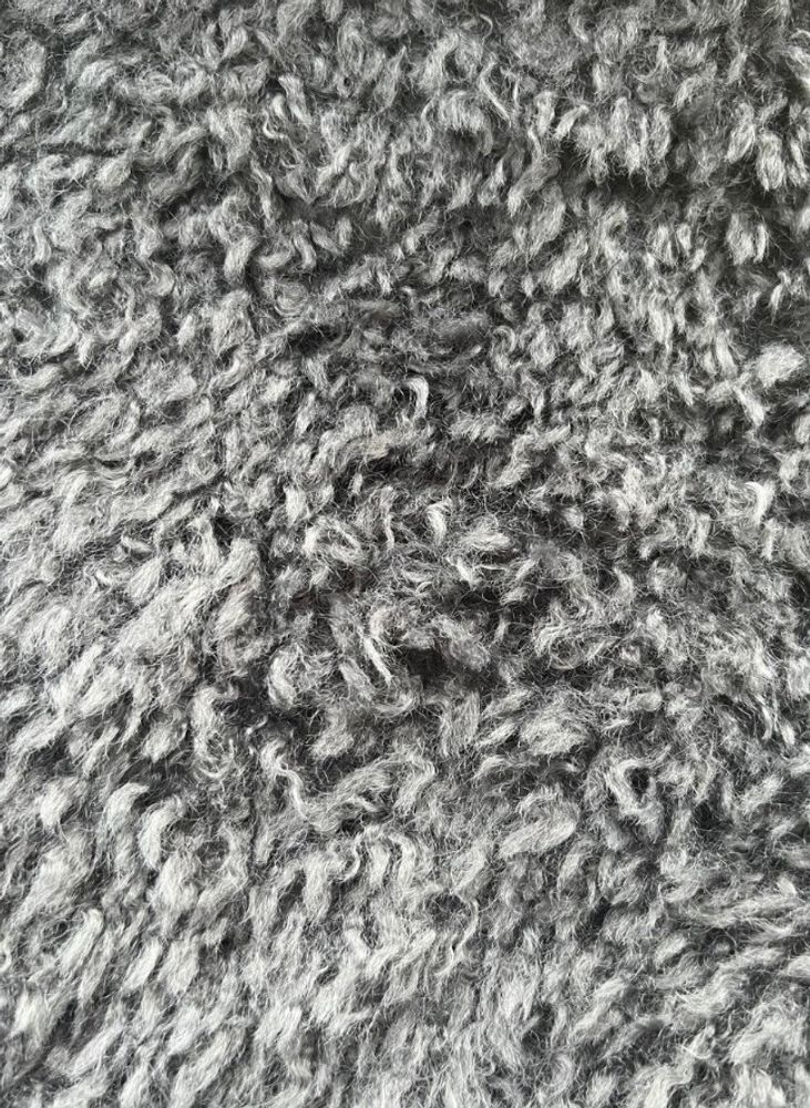 Искусственный мех Doodle dark grey (Дудл дарк грей) 68