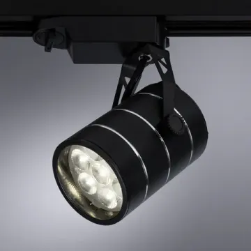 Трековый однофазный светодиодный светильник 7W 4000K A2707PL-1BK чёрный Cinto Arte Lamp