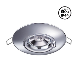 370790 SPOT NT21 596 хром Светильник встраиваемый влагозащищенный IP44 GU10 50W 220V WATER