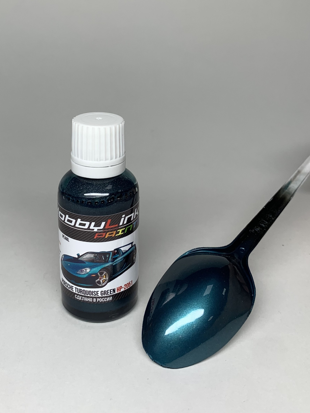 Краска лаковая HobbyLink Porsche Turquoise Green HP-2051