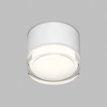 Точечный накладной влагозащищенный светильник 1*GX53 DK-DH2610-WH белый Aqua Denkirs