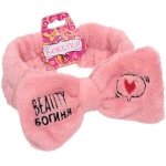 Повязка на голову «Кокетка - Beauty Богиня», сердце в шарике, микс 4 цвета, 6,5*16см