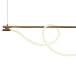 08062K-120,20 Подвес Салли бронза L120 h40-150 Led 56W (3000K)