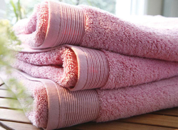 Полотенце UNI BOIS DE ROSE Blanc des Vosges 55x110 Розовый