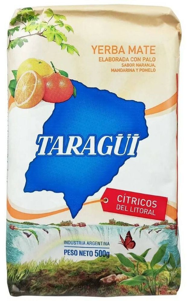 Чай мате Taragui Yerba mate Citrocos del litoral 500 г