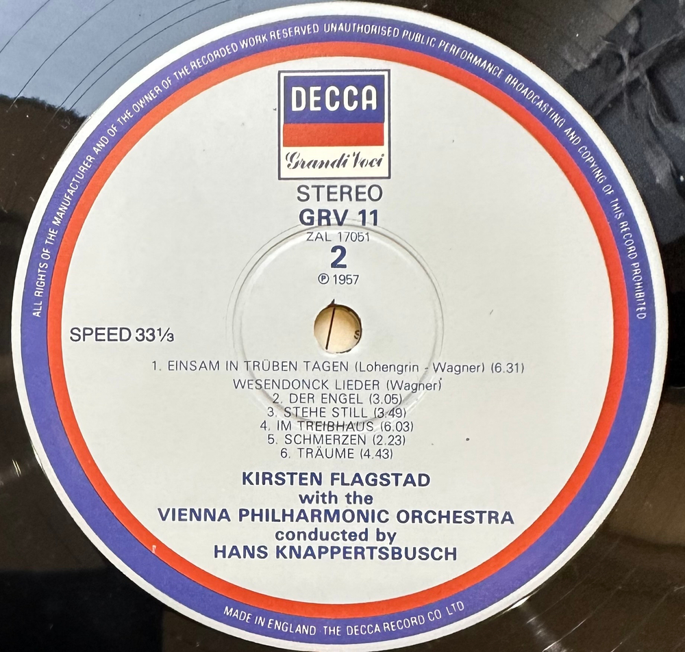 Kirsten Flagstad (Англия 1982г.)