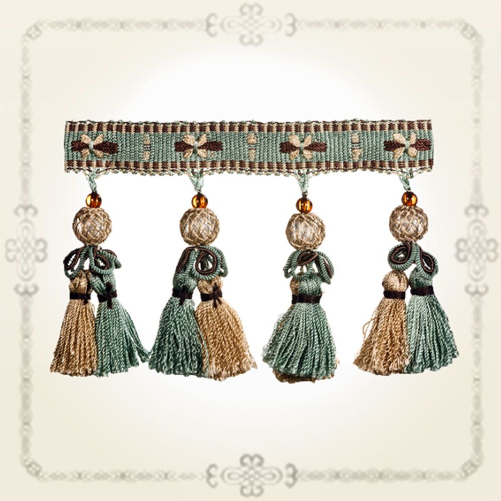 Тесьма с кистями Opera (Опера) HT1281 col.8208