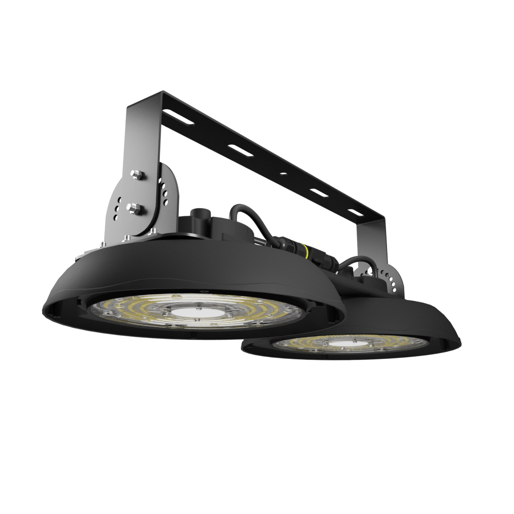 Прожектор LED ТАЙФУН ДО06-400-002-5К Д90 400Вт 5000К IP65 Прозрачный 76000лм 260х161мм WOLTA PRO