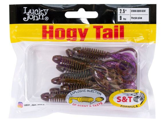 Твистеры съедоб. искусст.  LJ Pro Series Hogy Tail 2,5in (06.35)/S133 9шт.