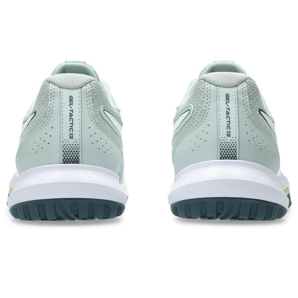 Мужские кроссовки для бадминтона/сквоша Asics Gel-Tactic 13 - lichen rock/white