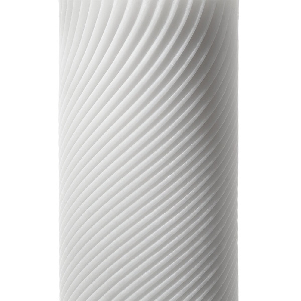 Белый 3D мастурбатор 11,6см Tenga Zen TNH-003
