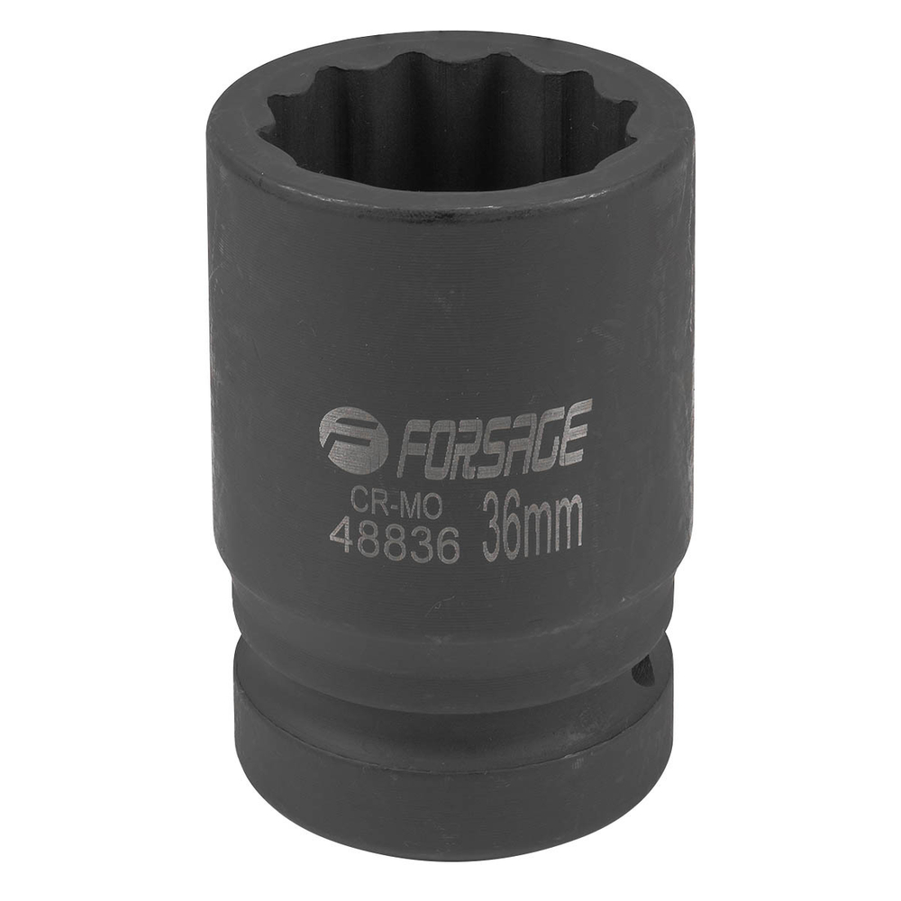 Головка ударная 1'', 36мм (12гр.) Forsage F-48836