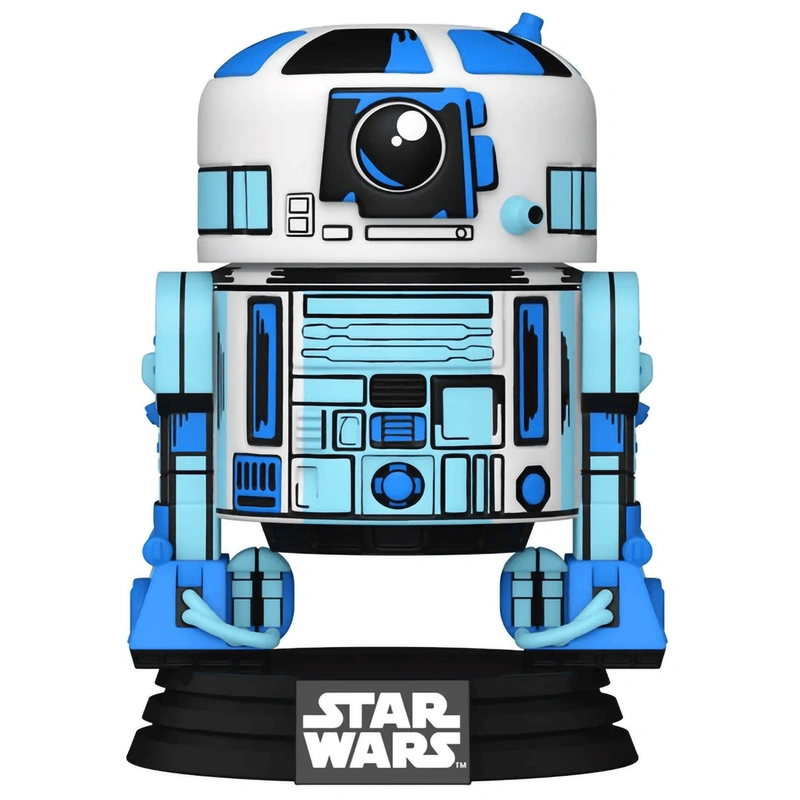 Фигурка Funko POP! Bobble Star Wars Retro Series R2-D2 (Exc) (571) 66625