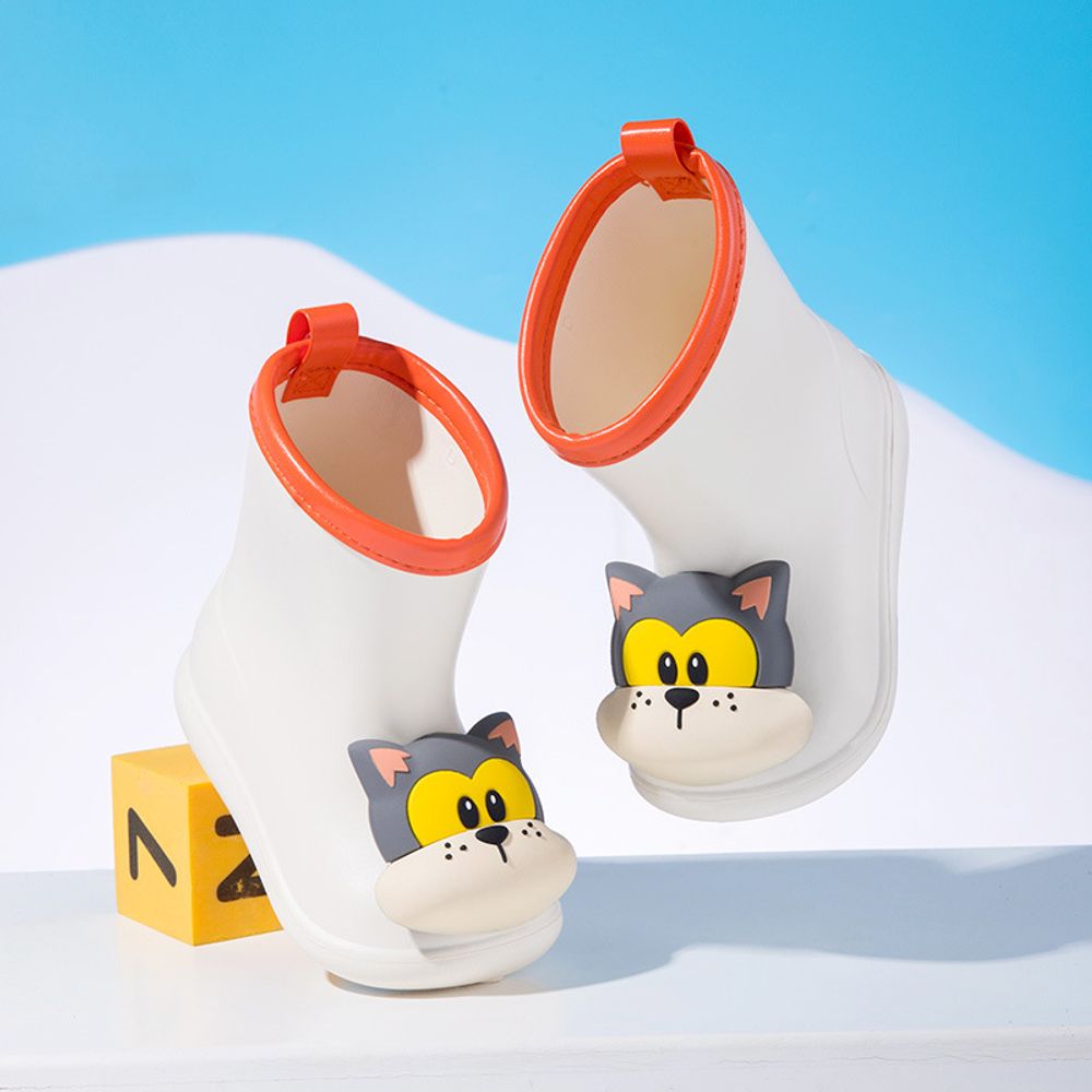 Резиновые сапоги "Cat Boots", белые