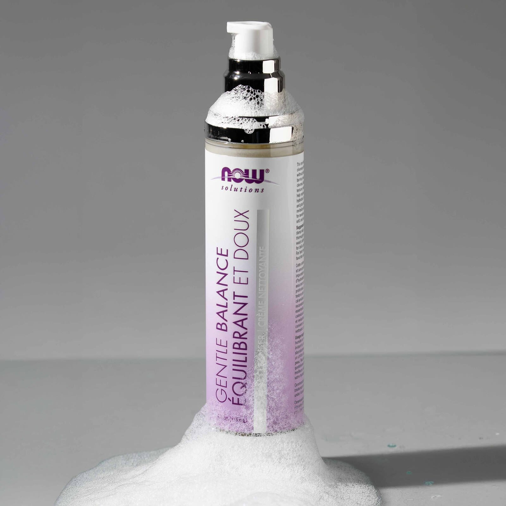 NOW Foods, Solutions, нежный очищающий крем, 118 мл (4 жидк. Унции)