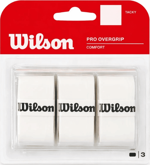 Овергрипы Wilson Pro Overgrip (3 Pack) - White
