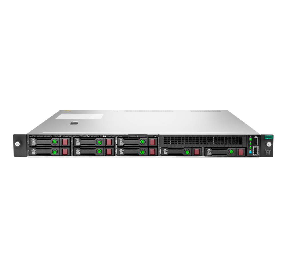 Стоечный сервер - HP Enterprise ProLiant DL160  Gen10, 1U, 8x 2.5“, 1x Xeon[5218] 16 Cores, 16Gb, P35517-B21