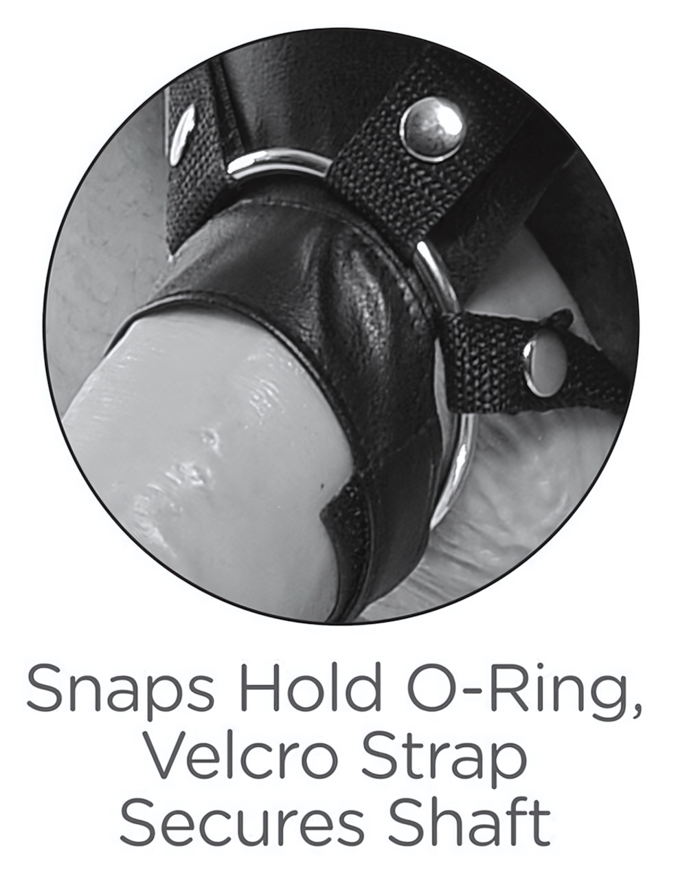 Страпон система с насадкой сдвоенный фаллос King Cock 11 Two Cocks One Hole Hollow Strap-On Suspender System (Цвет: телесный с черным)