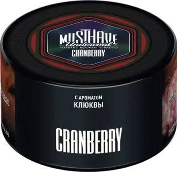 Табак для кальяна Must Have Undercoal 25г Cranberry (Клюква)