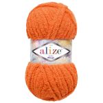 Пряжа Alize (Ализе) Softy Mega / уп.5 мот. по 100 г, 70м, 6 апельсин